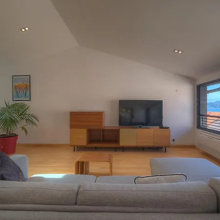 Immogroom - Beautiful Duplex - Sea View - Quiet - Ac - Wifi - Garage Apartment